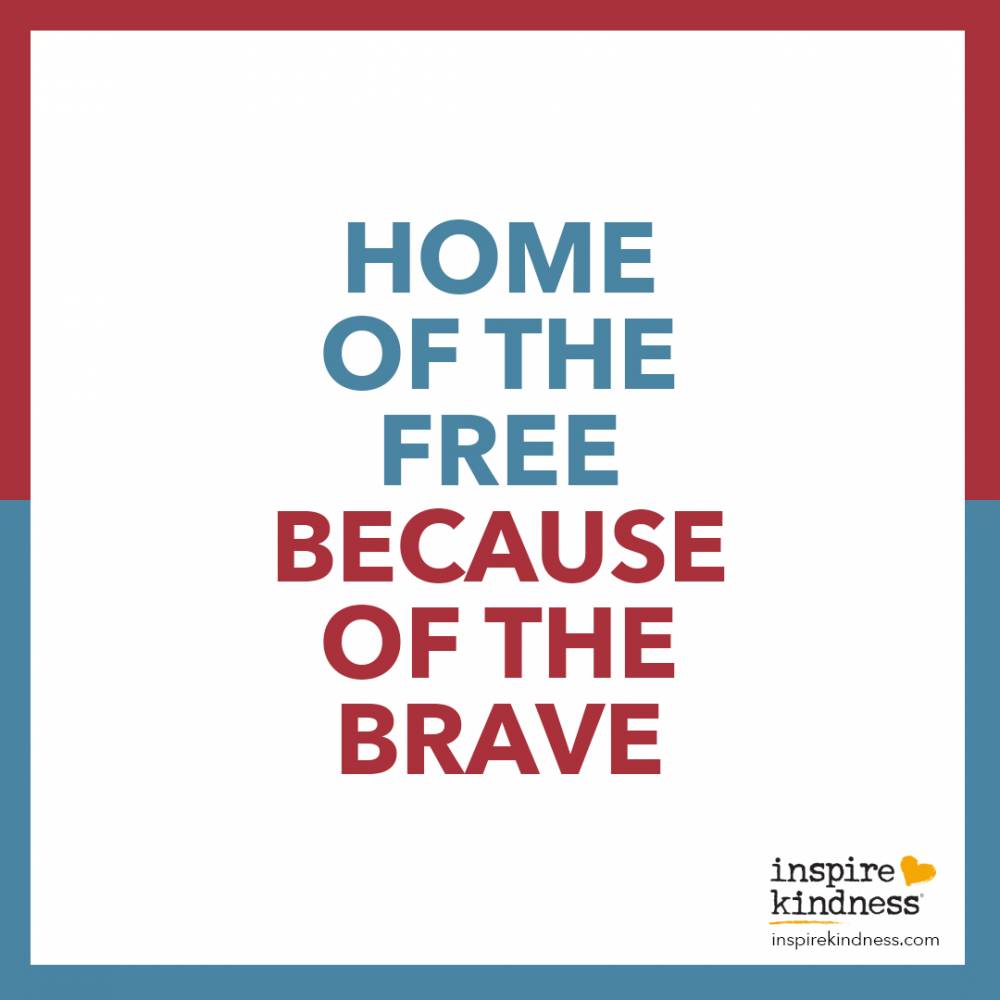 home of the free because of the brave